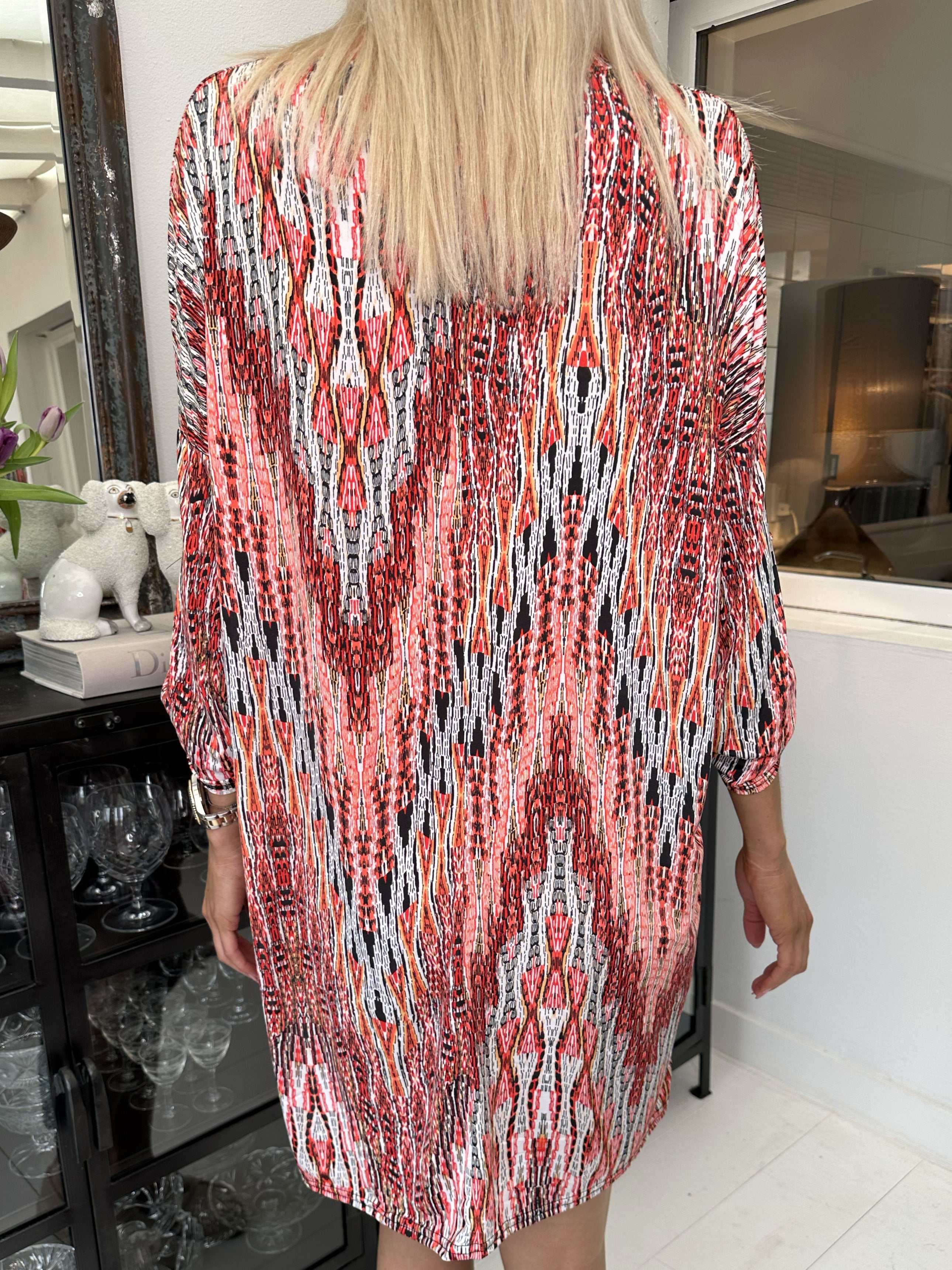 Paprika - Skøn tunika kjole i cool print